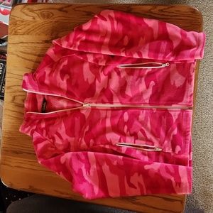 Cabela's youth camouflage fleece coat